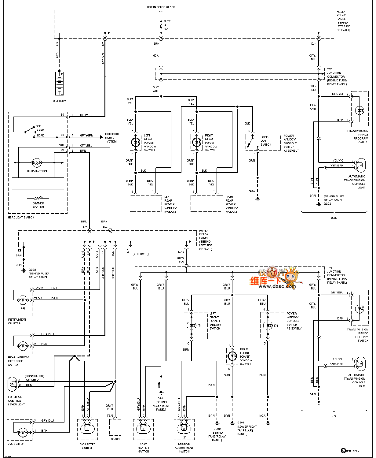 07捷达仪表盘线路图解图片