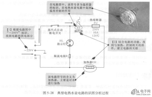 热水壶线路怎么接图片图片