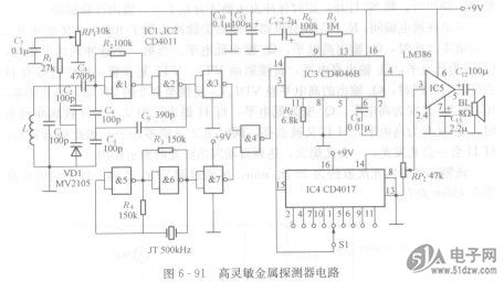 冬笋探测器原理图图片