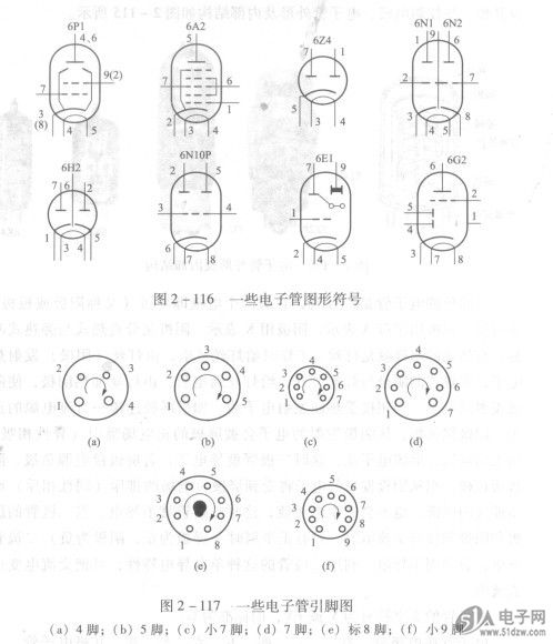 6G2电子管参数引脚图图片