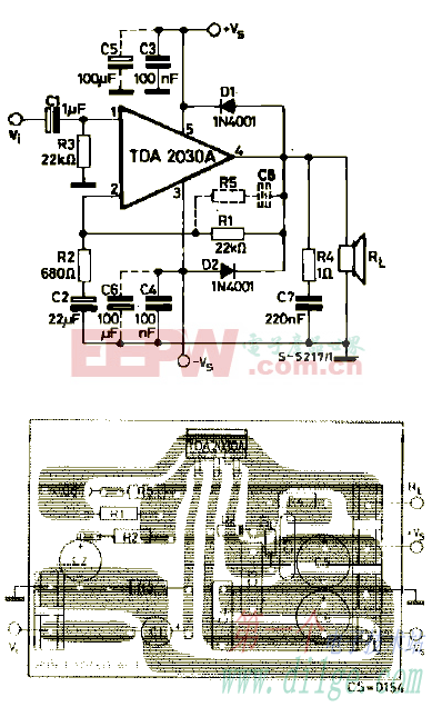 tda2030a功放集成电路