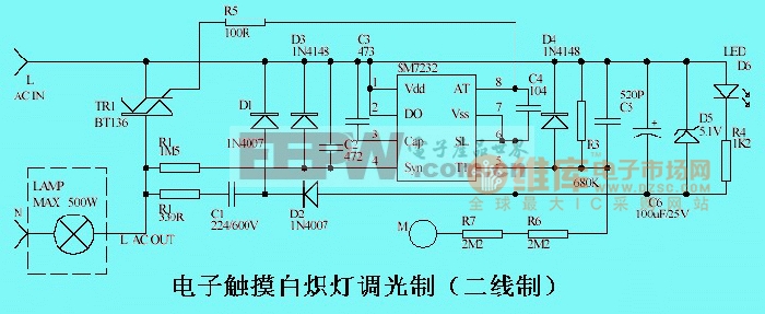 感应电加热自动控制电路图