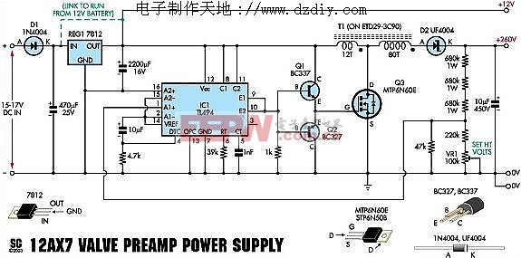 TL494 BOOST DC-DC生压电路