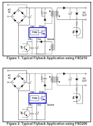 fsd200/fsd210应用电路