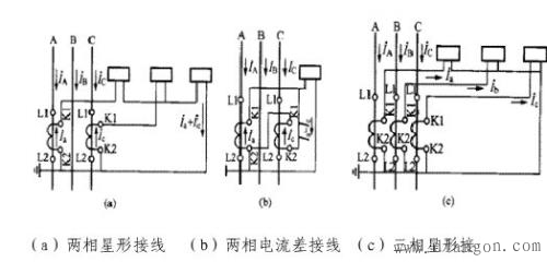 电压互感器接法与接线图 