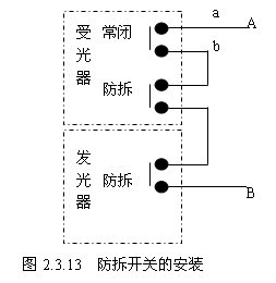 入侵报警系统接线图片