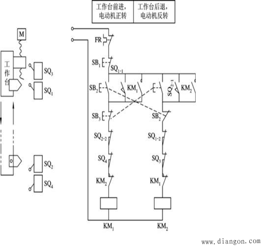 電動機正反轉控制電路圖解決方案華強電子網
