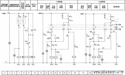 自動噴灑消防泵的電氣控制原理解決方案華強電子網