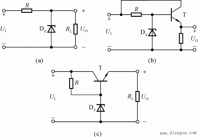 管稳压电路和运算放大器组成的调整管稳压电路,称为串联型稳压电路