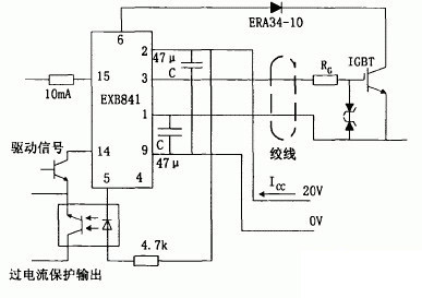 igbt双模块接线图图片