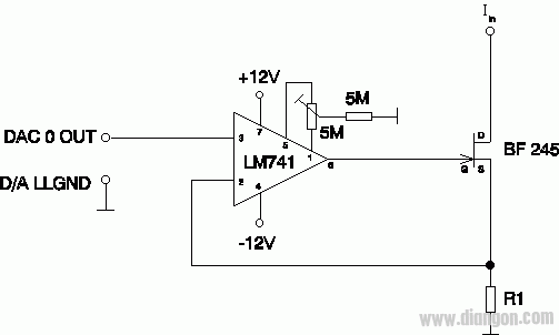 ua741引脚图原理图图片