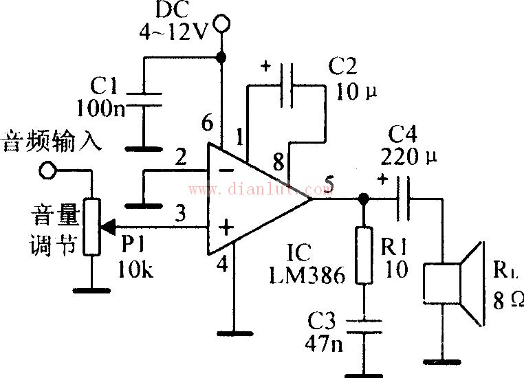 lm386设计的应用电路大全