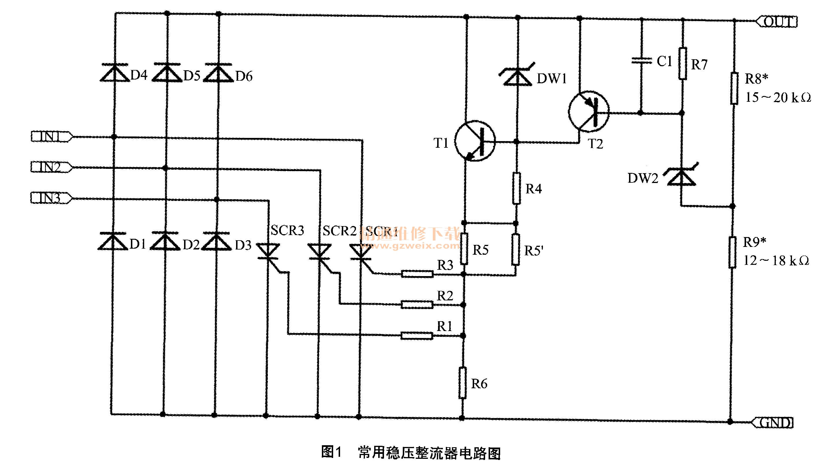 电瓶修复仪电路图图片