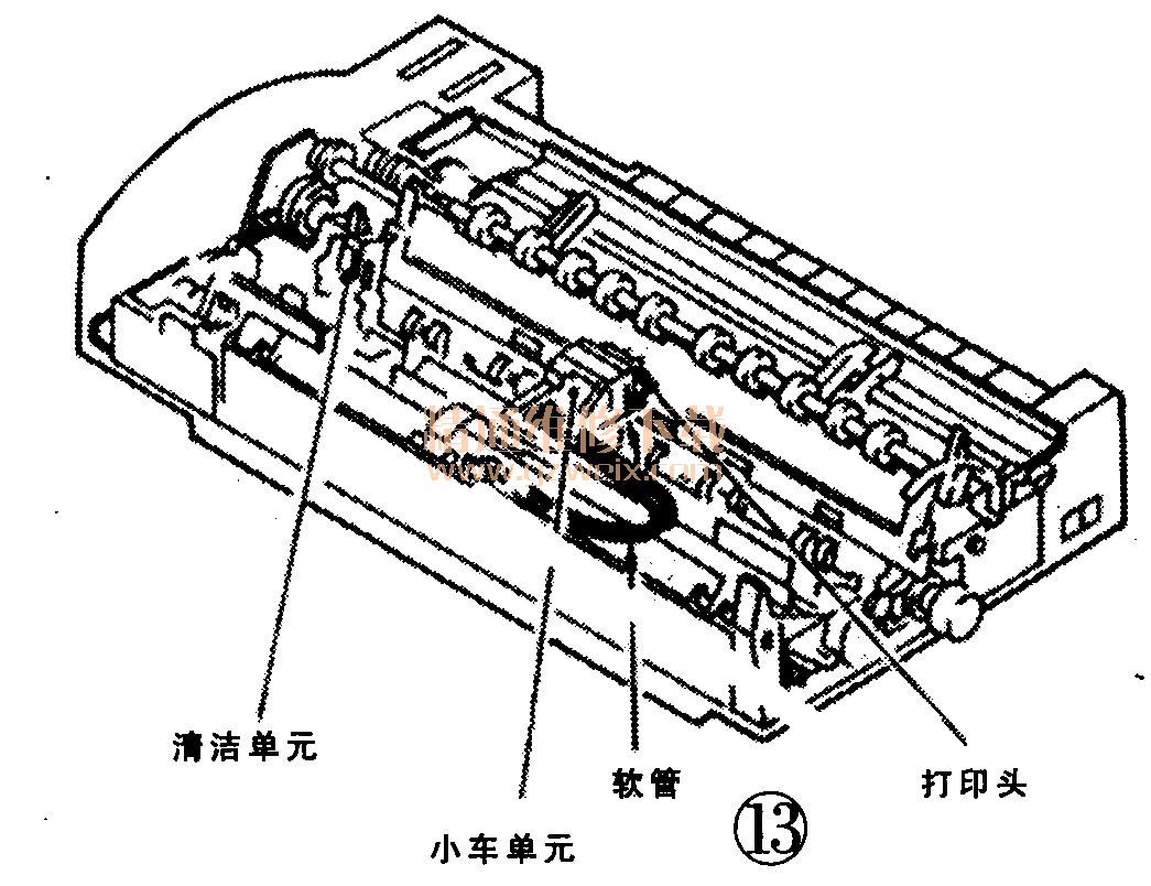 兄弟打印机结构解析图图片