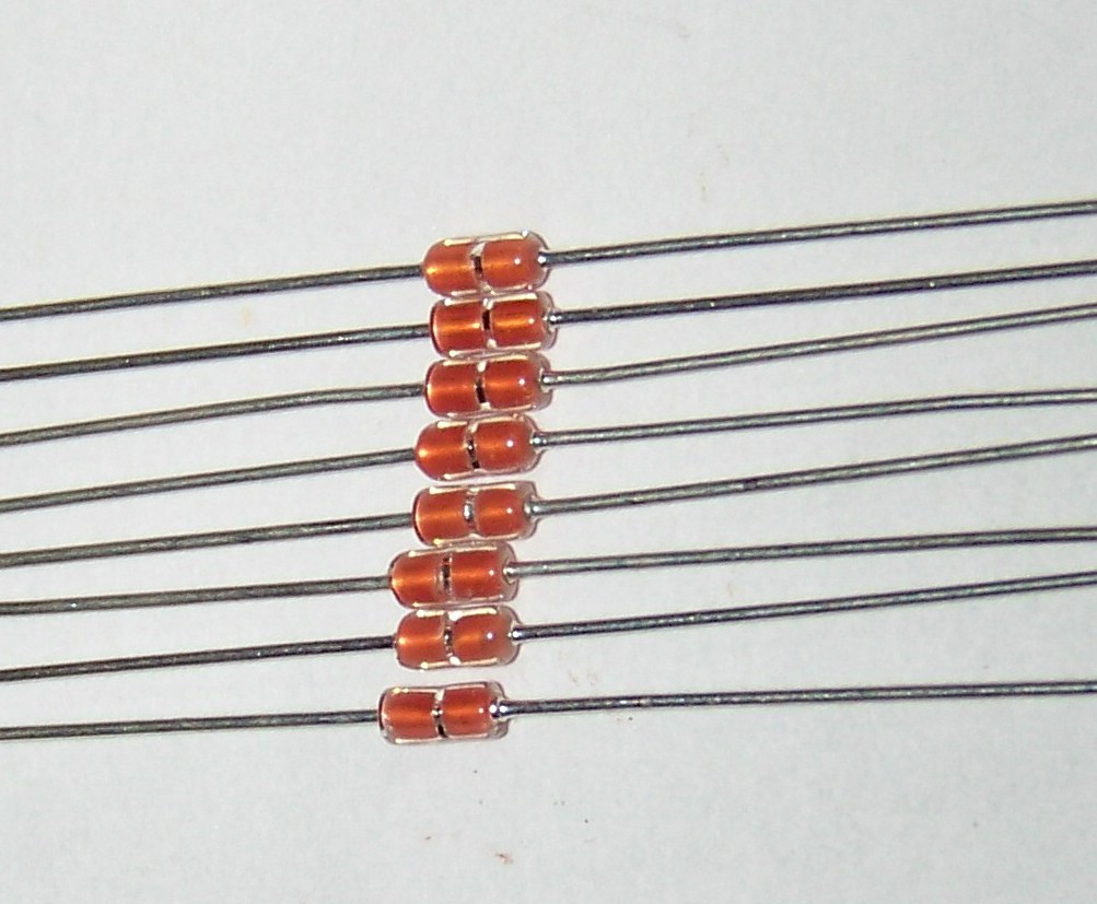 玻璃封装热敏电阻mf58,103j,503j,104j 批号-封装 晶创和立