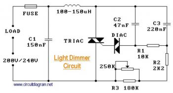 220v調光器電路圖