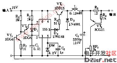 簡易開關式充電器電路圖