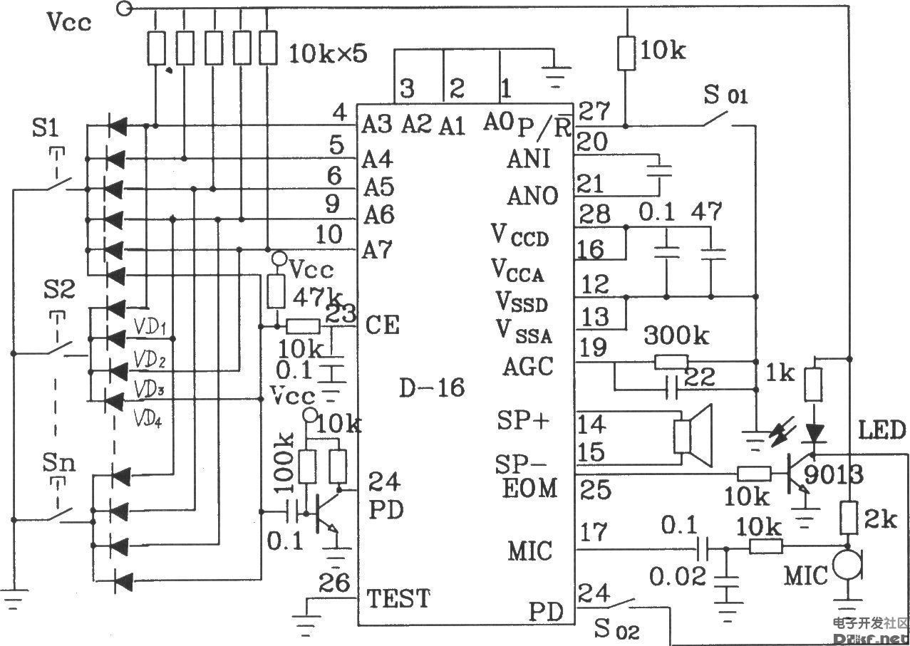 Tc9153 схема включения