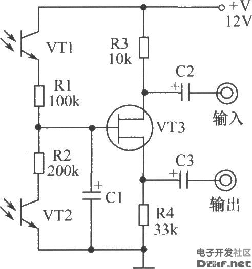 电位器调光电路图图片