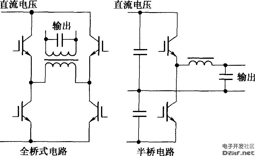 半桥电路图接线图图片