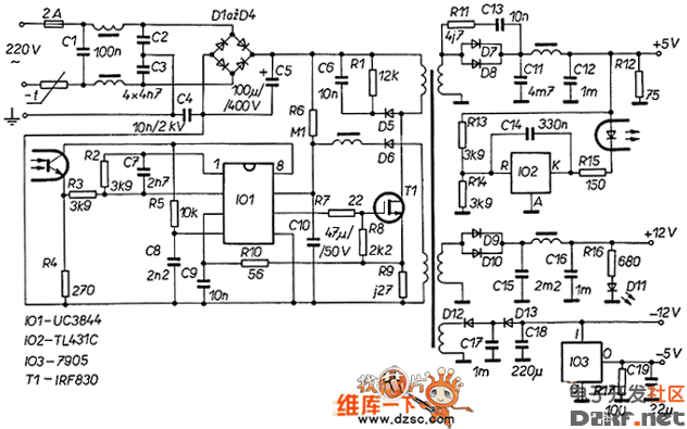 分享到:         自制报警器电路图