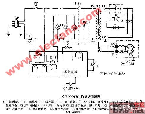 松下nn5750微波爐電路圖