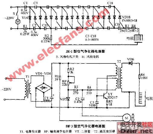 空气净化器电路图