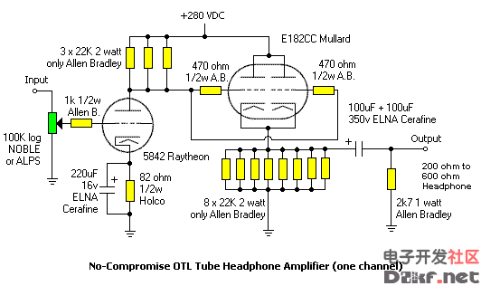 6c19电子管耳放电路图图片