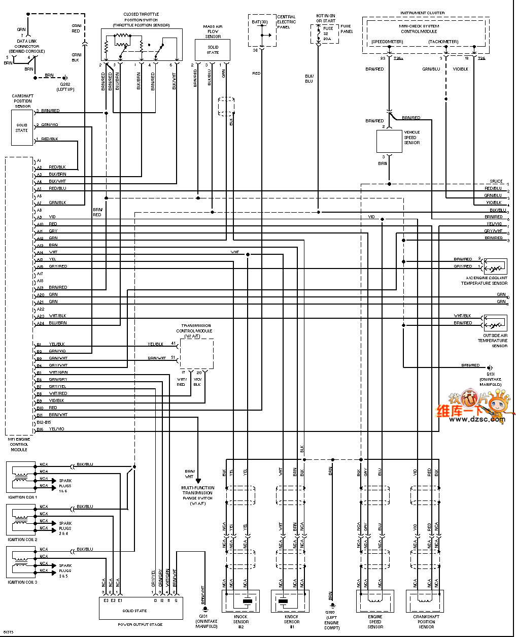 2004奥迪a4全车线路图图片