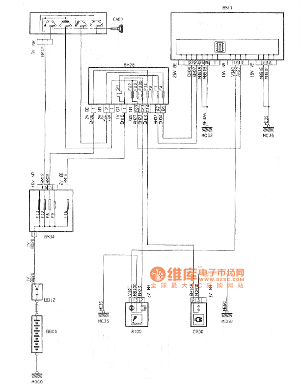 汽车点烟器原理图片