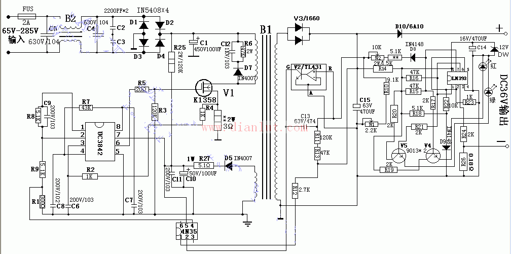 tp4065充电电路图解释图片