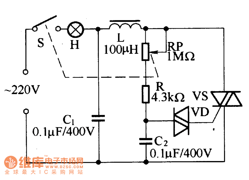 220v调压器电路图图片