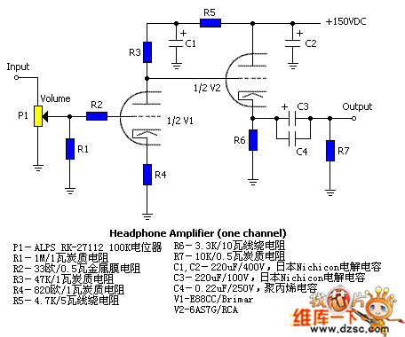 6n11电子管前级完整图图片