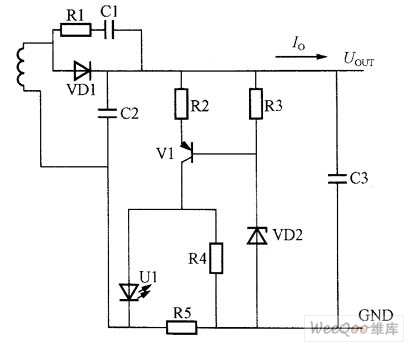 由pnp管與穩壓管構成的恆壓恆流控制電路圖