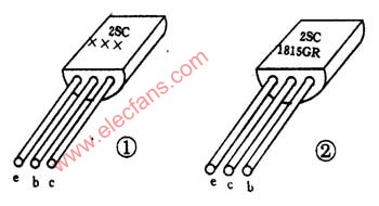 贴片晶体管管脚图图片