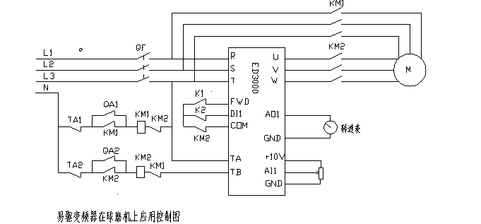 球磨机电机接线图图片