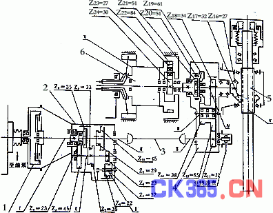 150钻机变速箱安装步骤图片