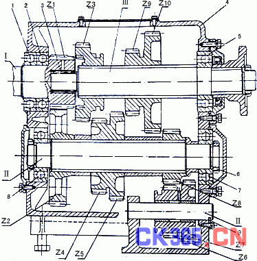 150钻机变速箱安装步骤图片