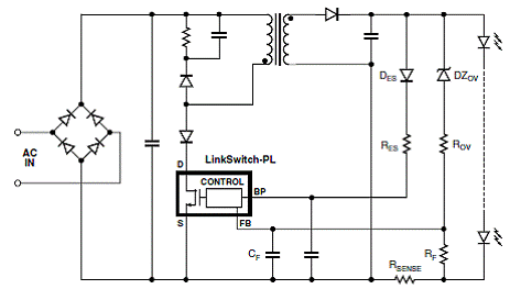 lnk625d1应用电路图图片