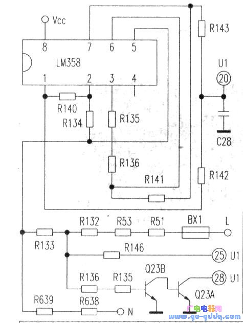 山特tg500ups电源电网电压采样电路分析