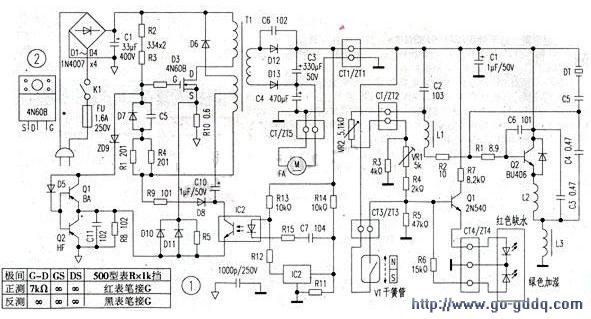 超声波加湿器电路图图片