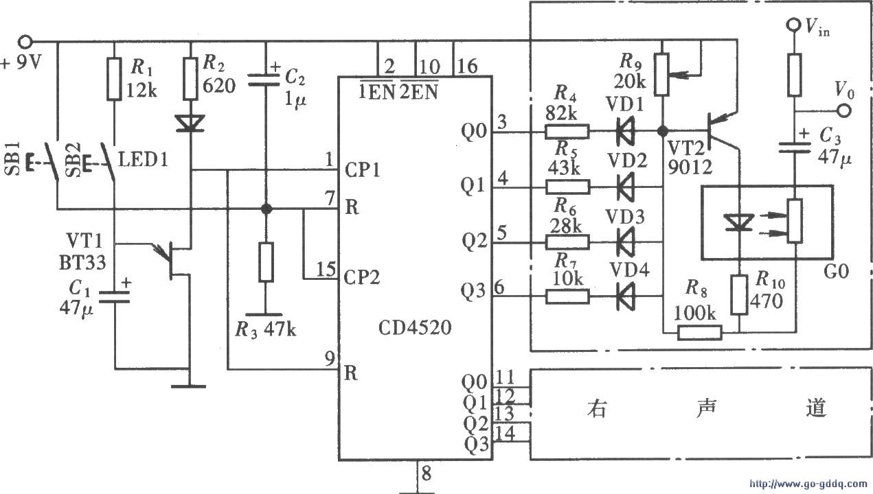 Hcf4538 схема включения