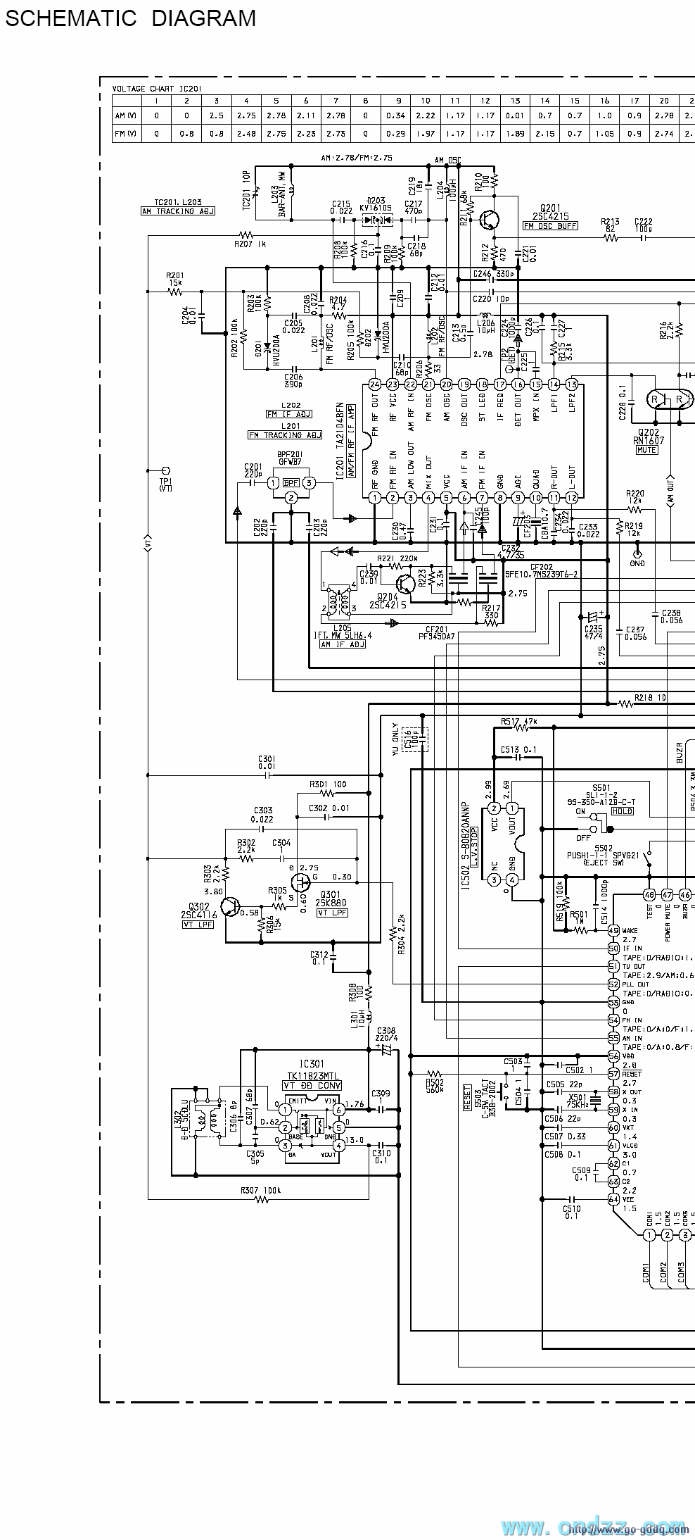 飞科fc5808线路图图片