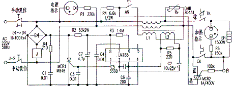 rcd60c型贮水式电热水器电路工作原理