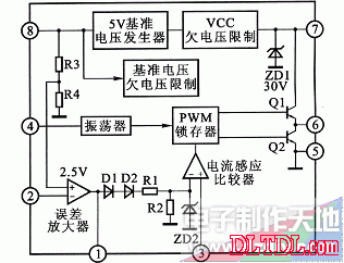 uc3842充电器电路图图片
