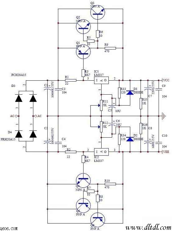 lm337正确电路图图片