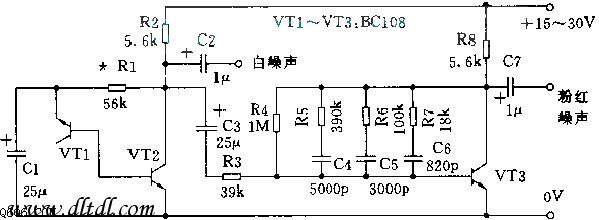 音频噪声发生器电路图