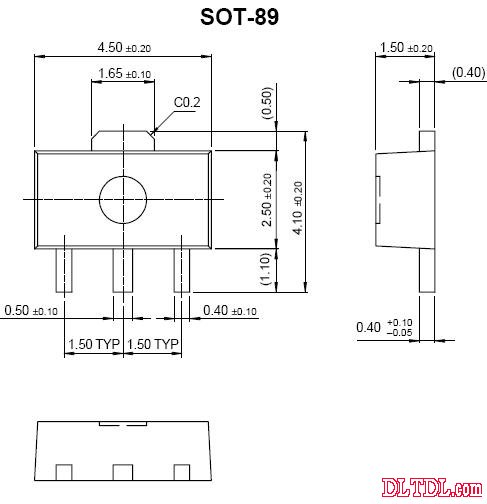 LM78LXXX SOT-89封装图片