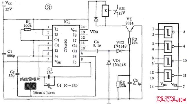 Cd4093 схема передатчика Схемы на cd4093 - Basanova.ru