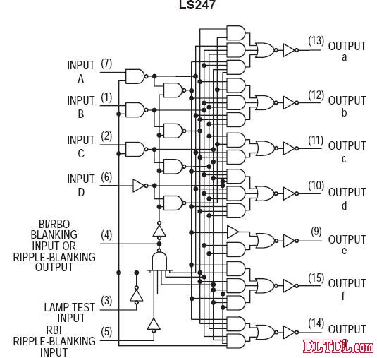 74ls257引脚图及功能图片